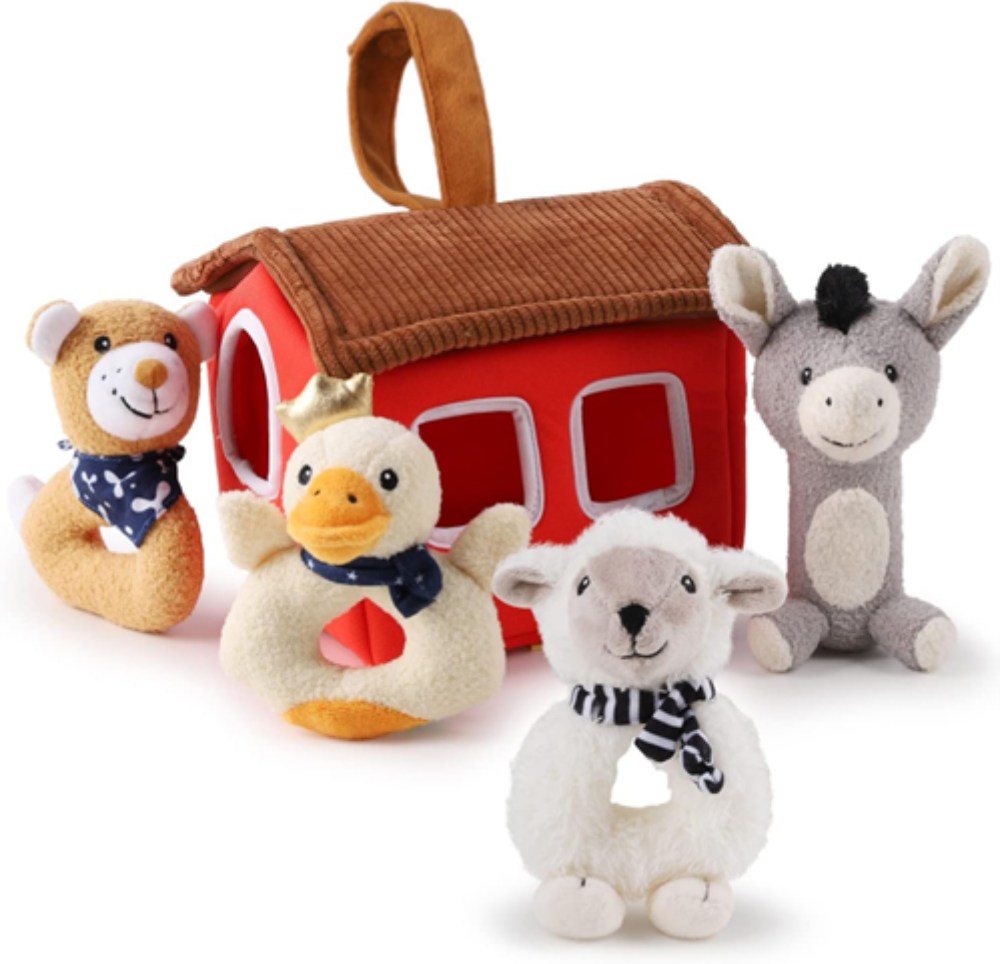 iplay farm animal rattle