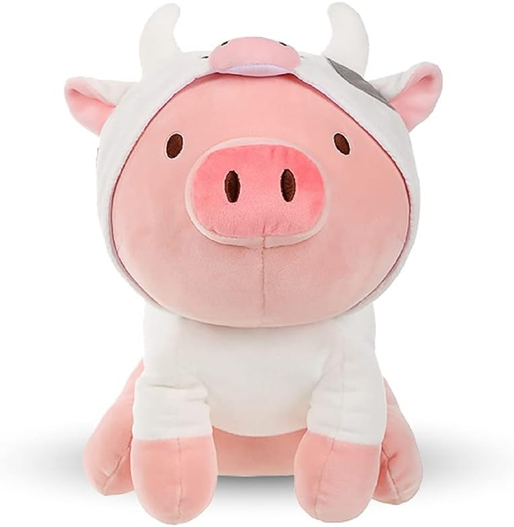 miniso sitting piglet plush