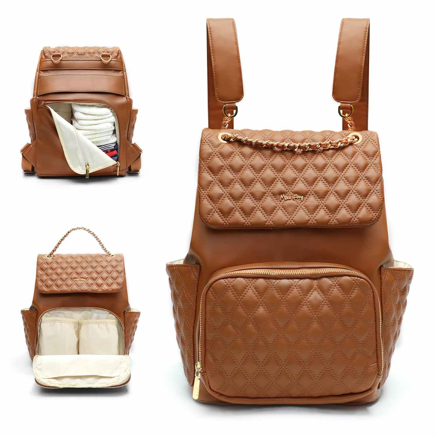 miss fong 13 Pouches Diaper Bag