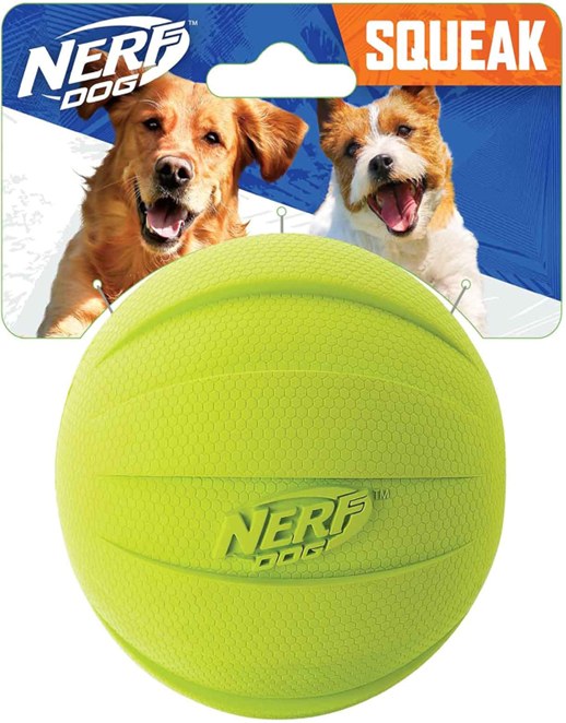 nerf dog squeaker ball