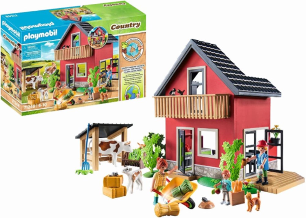 playmobil family farmhouse