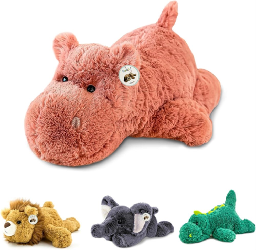 youblek hippo weighted plush
