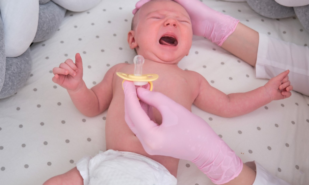 How To Soothe A Crying Newborn